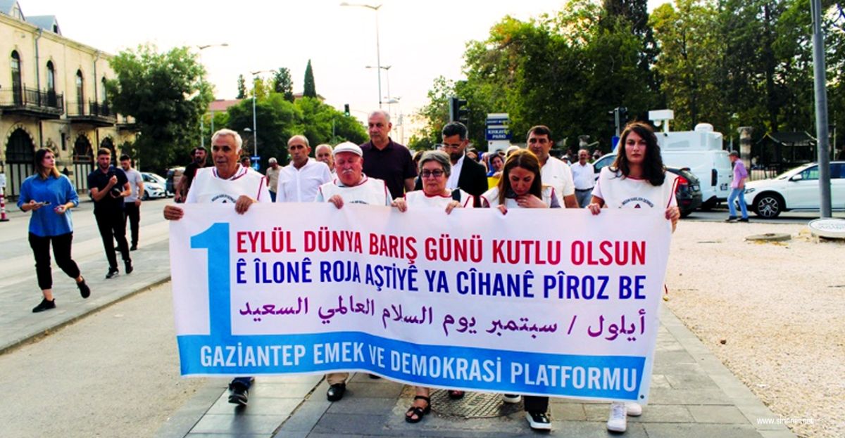 Barış Günü'nde Gaziantep'te Yürüyüş: İHD'den ...