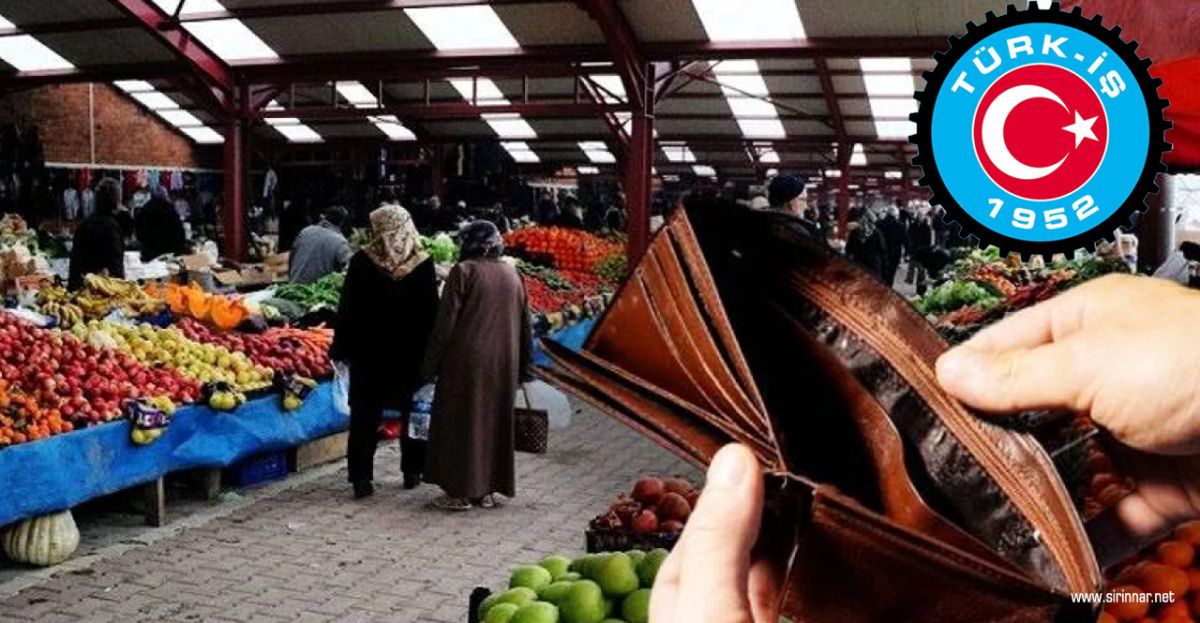 TÜRK-İŞ Ağustos Raporu: Açlık Sınırı ...