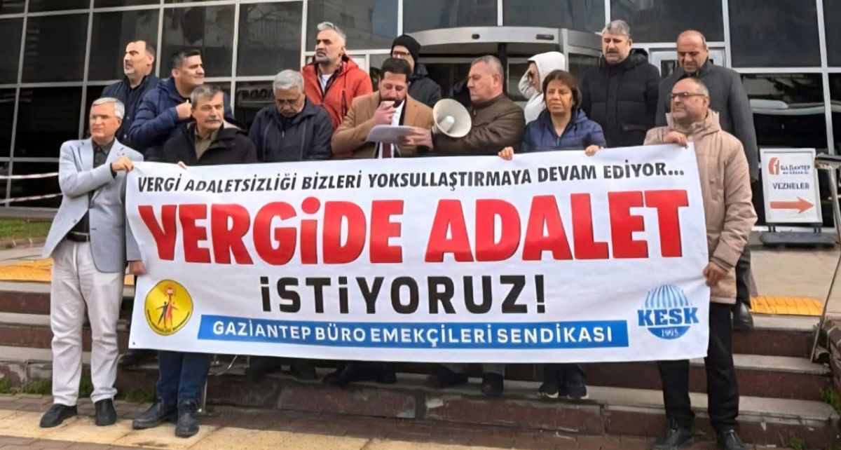 Büro Emekçileri Sendikası'ndan Vergi Adaletsizliği ...