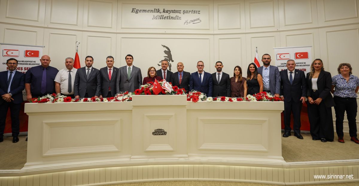 Gaziantep ile Gazimağusa 'Kardeş Şehir' ...