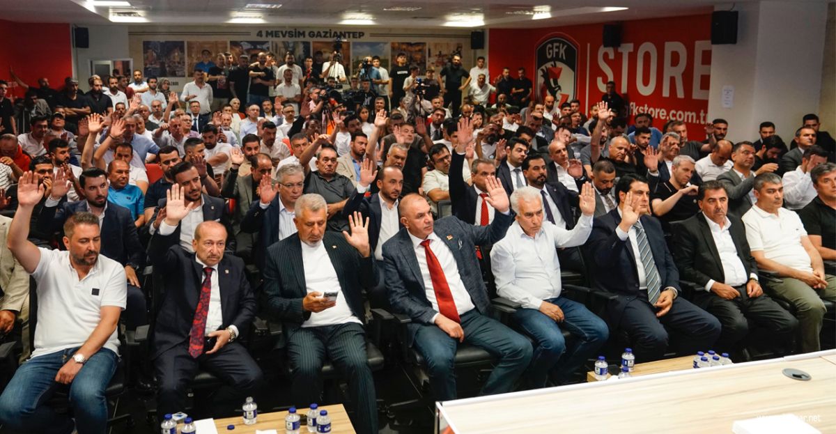 Gaziantep FK'da Yeni Dönem: Kongrede ...