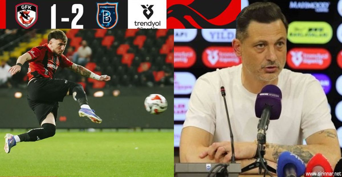 Gaziantep FK, Evinde Başakşehir'e Yenilerek ...
