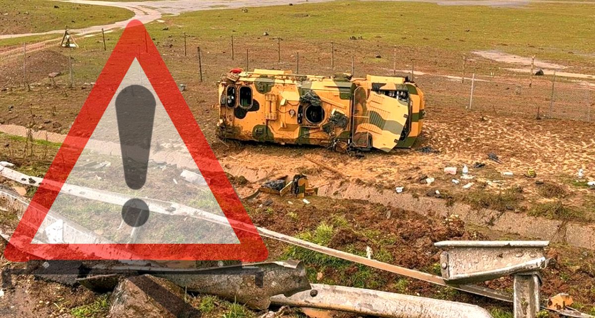 Gaziantep'te Askeri Araç Şarampole Devrildi: ...