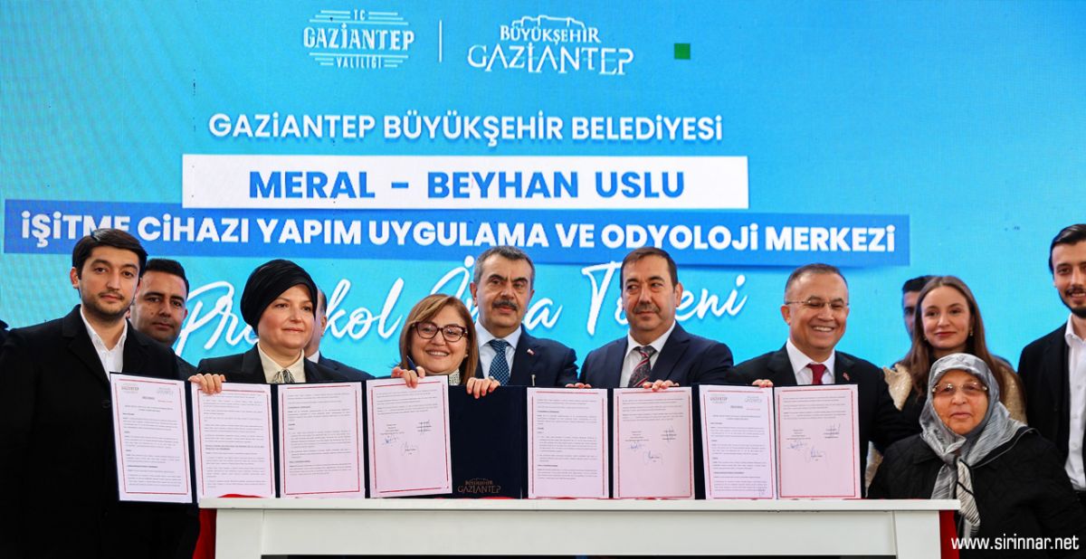 Gaziantep'te Türkiye'nin İlk Belediye İşitme ...