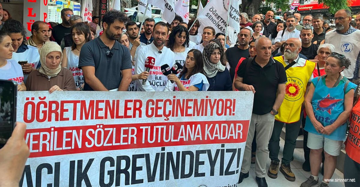 Öğretmenlerin Açlık Grevinde 4.Gün!