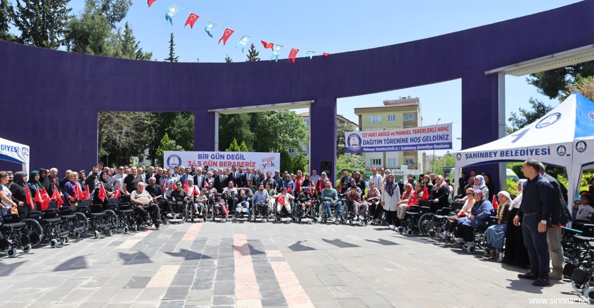 Şahinbey Belediyesi'nden Engelli 5.010 Vatandaşa ...