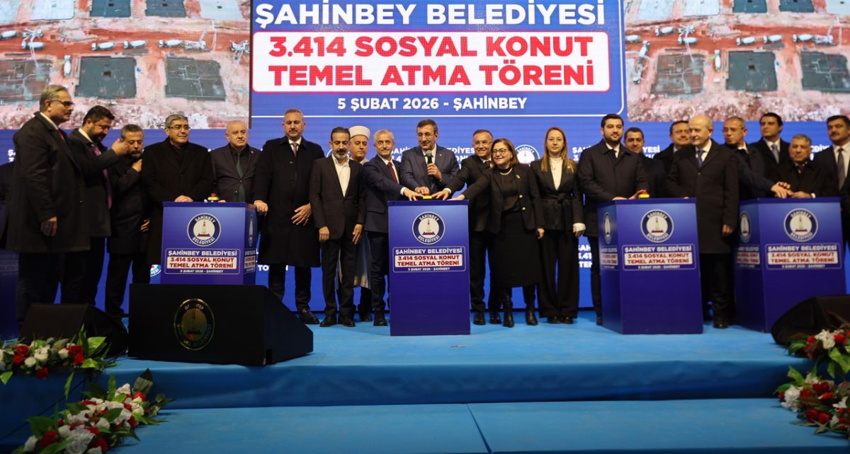 Şahinbey'de 3.414 Sosyal Konutun Temeli ...
