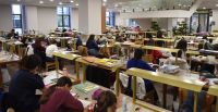 Türkiye’nin En Büyük İkinci Kütüphanesi, Tatilde de Öğrencileri Ağırladı