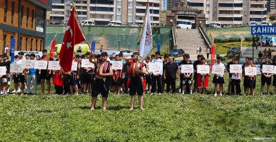 Ata Sporu Aba Güreşi’nde 1.316 Sporcu Er Meydanında Buluştu