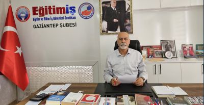 Eğitim-İş'ten Gaziantep'teki Öğretmen Açığına Tepki: 'Öğretmensiz Sınıf, Eğitim Hakkının Eksik Kullanılmasıdır'