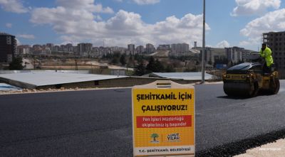 Şehitkamil'de 6 Ayda 165 Bin Ton Asfalt Serildi