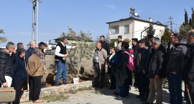 Şahinbey'de Çiftçilere Budama Eğitimi