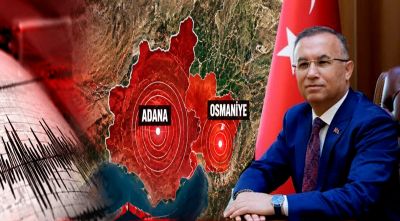 Saimbeyli’de 4,8 ve 4,9, Sumbas’ta 5,2: Vali Çeber’den Geçmiş Olsun Mesajı