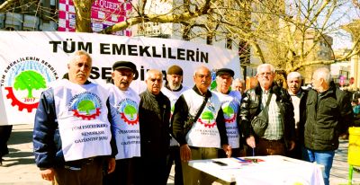 Gaziantep'te Emeklilerin Sesi Yükseliyor: 'Bu Sefalet Düzeni Bitecek'