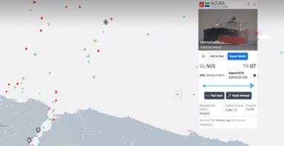 Karadeniz’de Türk Petrol Tankeri İHA ve İDA  Saldırısıyla Vuruldu