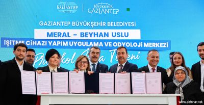 Gaziantep'te Türkiye'nin İlk Belediye İşitme ve Odyoloji Merkezi Kuruluyor
