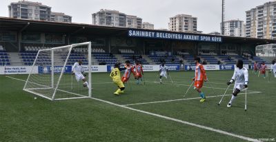 Şahinbey Ampute Futbol Takımı Sahasında Farklı Kazandı: 4-0