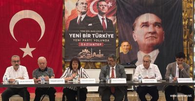 Yeni Parti Gaziantep'te Örgütlenme Toplantısı Gerçekleştirdi
